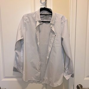 Ted Baker Mens Milstar – Cotton Diamond Print Shirt NWOT